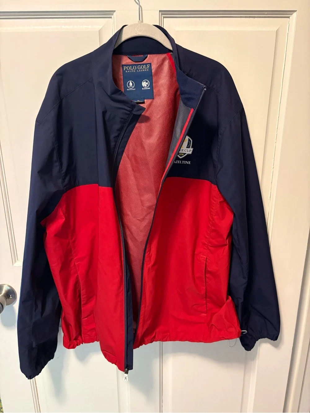 Polo golf Ralph Lauren PGA Ryder Cup windbreaker jacket Hazeltine 2016 xl men’s